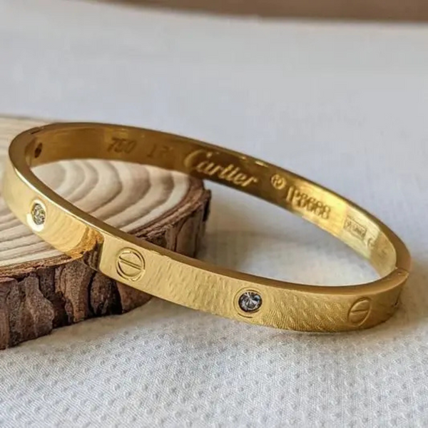 Golden - Screw Bangle